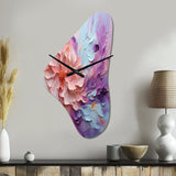 Whirling Dreamscape - Asymmetric Metal Wall Clock