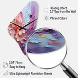 Whirling Dreamscape - Asymmetric Metal Wall Clock