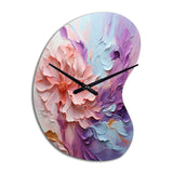 Whirling Dreamscape - Asymmetric Metal Wall Clock