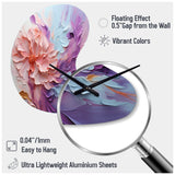 Whirling Dreamscape - Asymmetric Metal Wall Clock