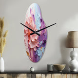 Whirling Dreamscape - Asymmetric Metal Wall Clock