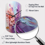 Whirling Dreamscape - Asymmetric Metal Wall Clock