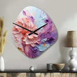 Whirling Dreamscape - Asymmetric Metal Wall Clock