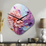 Whirling Dreamscape - Asymmetric Metal Wall Clock