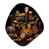 African Melodies II - Asymmetric Metal Wall Clock