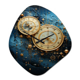 Astrology Celestial Tapestry Mixed - Asymmetric Metal Wall Clock