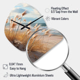 Beach Photo Coastal Harmony I - Asymmetric Metal Wall Clock