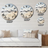 Beach Photo Dune Dreams II - Coastal Metal Wall Clock