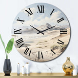 Beach Photo Dune Dreams II - Coastal Metal Wall Clock