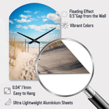 Bath To The Ocean I - Asymmetric Metal Wall Clock
