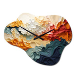 Biomorphism Organic Forms VI - Asymmetric Metal Wall Clock