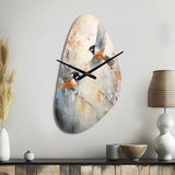 Bird Avian Symphony I - Asymmetric Metal Wall Clock