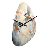 Bird Avian Symphony I - Asymmetric Metal Wall Clock