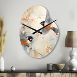 Bird Avian Symphony I - Asymmetric Metal Wall Clock