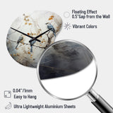 Bird Silent Watcher II - Asymmetric Metal Wall Clock