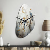 Bird Silent Watcher II - Asymmetric Metal Wall Clock
