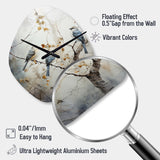 Bird Silent Watcher II - Asymmetric Metal Wall Clock
