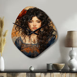 Boho Latina Inner Strength - Asymmetric Metal Wall Clock