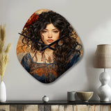 Boho Latina Inner Strength - Asymmetric Metal Wall Clock