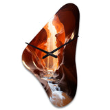 Canyon Antelope Symphony II - Asymmetric Metal Wall Clock