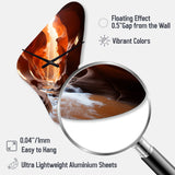 Canyon Antelope Symphony II - Asymmetric Metal Wall Clock