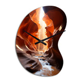 Canyon Antelope Symphony II - Asymmetric Metal Wall Clock