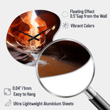 Canyon Antelope Symphony II - Asymmetric Metal Wall Clock