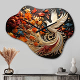 Christianity Pentecost Fire - Asymmetric Metal Wall Clock