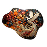 Christianity Pentecost Fire - Asymmetric Metal Wall Clock