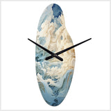 Clouds Whispers Of Clouds III - Asymmetric Metal Wall Clock
