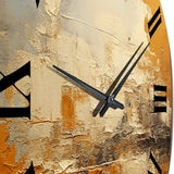 Copper Glow - Landscapes Metal Wall Clock