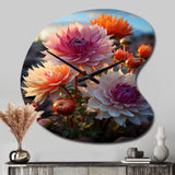Desert Euphoria Cactus III - Asymmetric Metal Wall Clock
