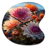 Desert Euphoria Cactus III - Asymmetric Metal Wall Clock