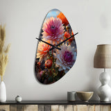 Desert Euphoria Cactus III - Asymmetric Metal Wall Clock