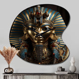 Egypt Pharaohs Legacy II - Asymmetric Metal Wall Clock