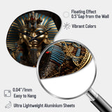 Egypt Pharaohs Legacy II - Asymmetric Metal Wall Clock
