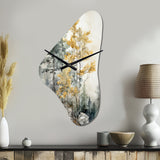 Forest Minimalism Guardians II - Asymmetric Metal Wall Clock