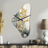 Forest Minimalism Guardians II - Asymmetric Metal Wall Clock