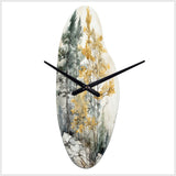 Forest Minimalism Guardians II - Asymmetric Metal Wall Clock