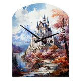 Germany Neuschwanstein Castle - Asymmetric Metal Wall Clock