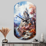 Germany Neuschwanstein Castle - Asymmetric Metal Wall Clock