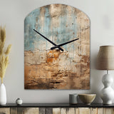 Hebrew Western Wall Collage I - Asymmetric Metal Wall Clock