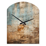 Hebrew Western Wall Collage I - Asymmetric Metal Wall Clock