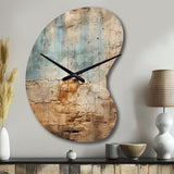 Hebrew Western Wall Collage I - Asymmetric Metal Wall Clock