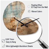 Hebrew Western Wall Collage I - Asymmetric Metal Wall Clock