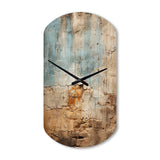 Hebrew Western Wall Collage I - Asymmetric Metal Wall Clock