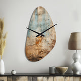 Hebrew Western Wall Collage I - Asymmetric Metal Wall Clock