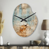 Hebrew Western Wall Collage I - Asymmetric Metal Wall Clock