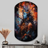 Hinduism Art Shivas Cosmic - Asymmetric Metal Wall Clock