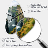 Ireland Cliffs Of Moher I - Asymmetric Metal Wall Clock